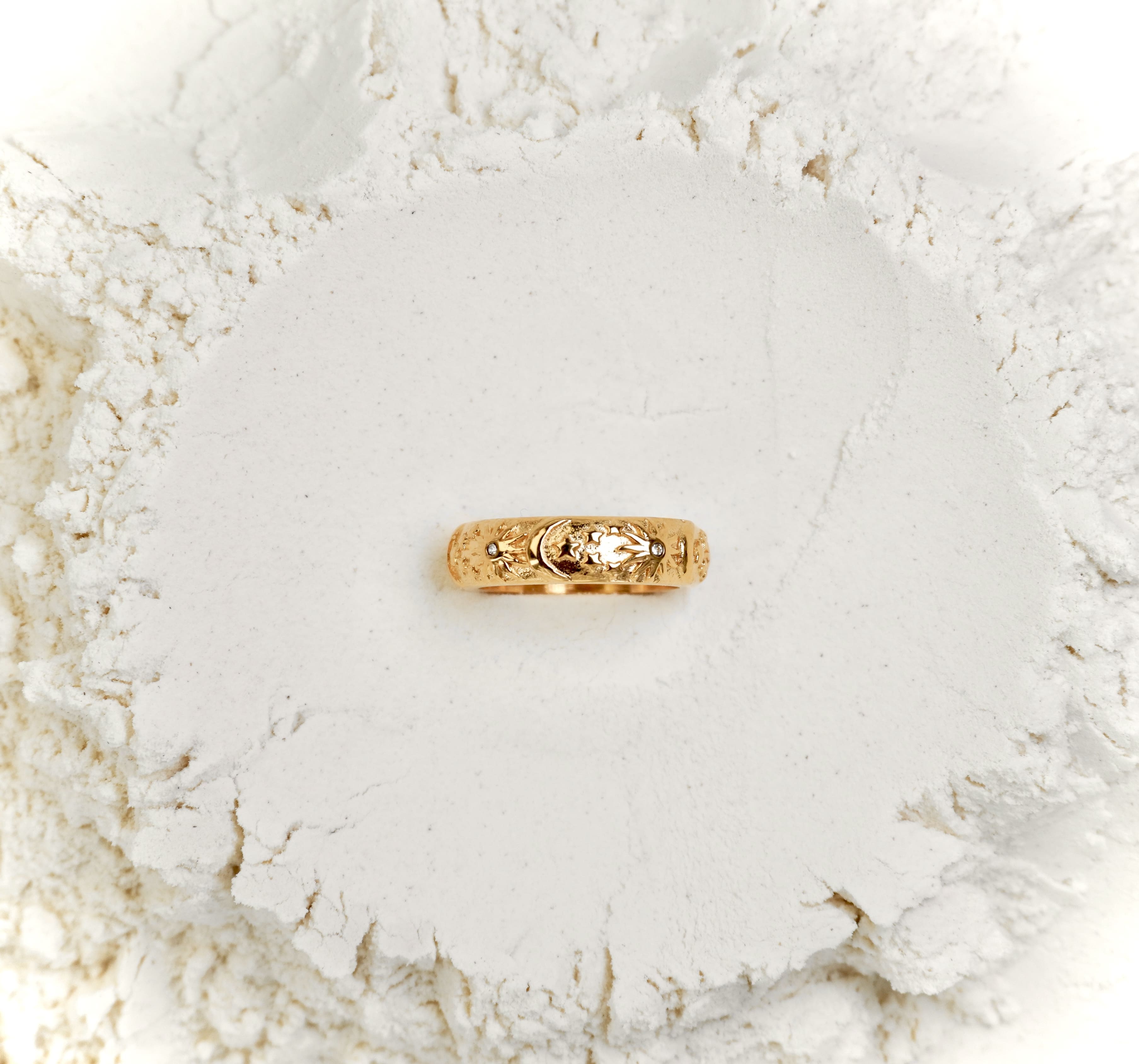 Celestia rings by Mareas available in sizes 6, 7, and 8