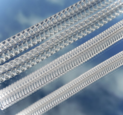 Orbit ring adjuster by Mareas with a spiral design for a comfortable and secure fit.