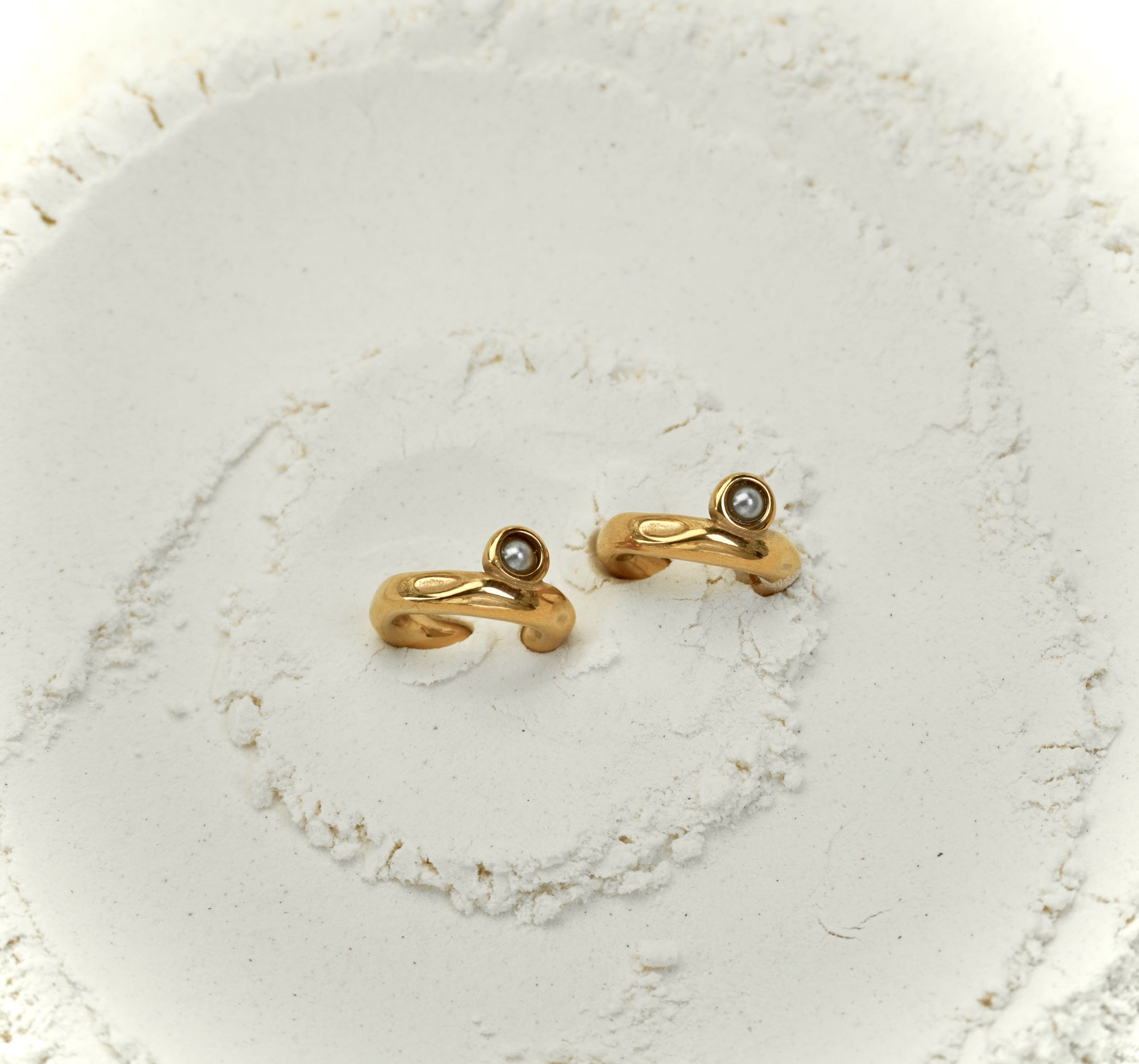 Selka pearl ear cuff by Mareas