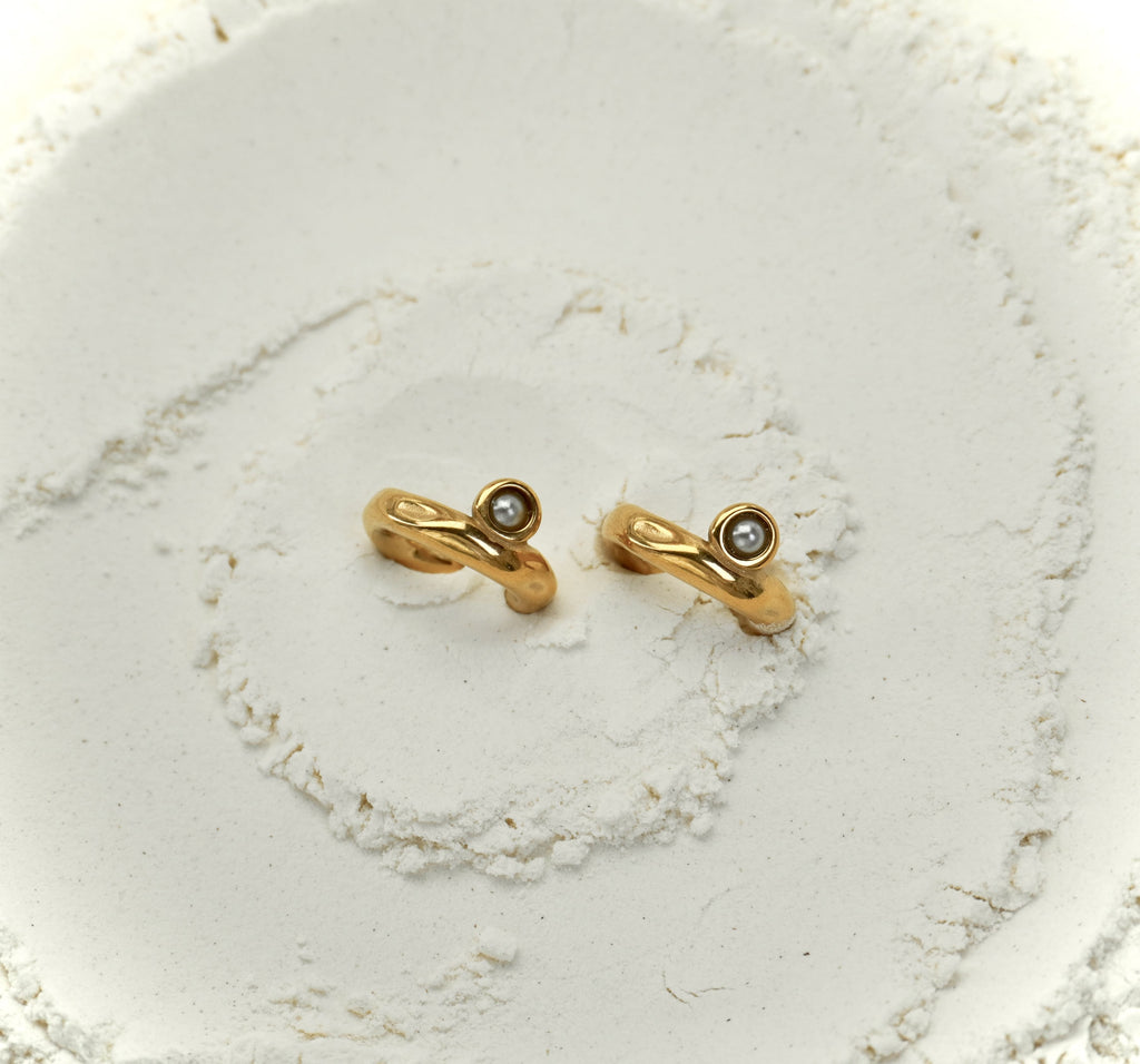 Selka pearl ear cuff by Mareas